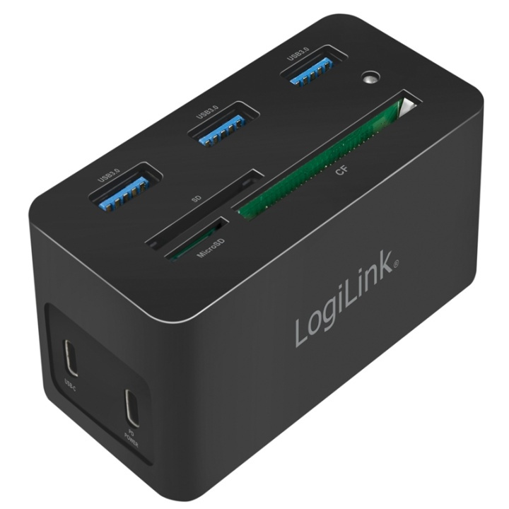 LogiLink PC-/Mac-minidocka HDMI, USB-C, i gruppen COMPUTERTILBEHØR / Computer Tilbehør / USB-hubs hos TP E-commerce Nordic AB (A00838)