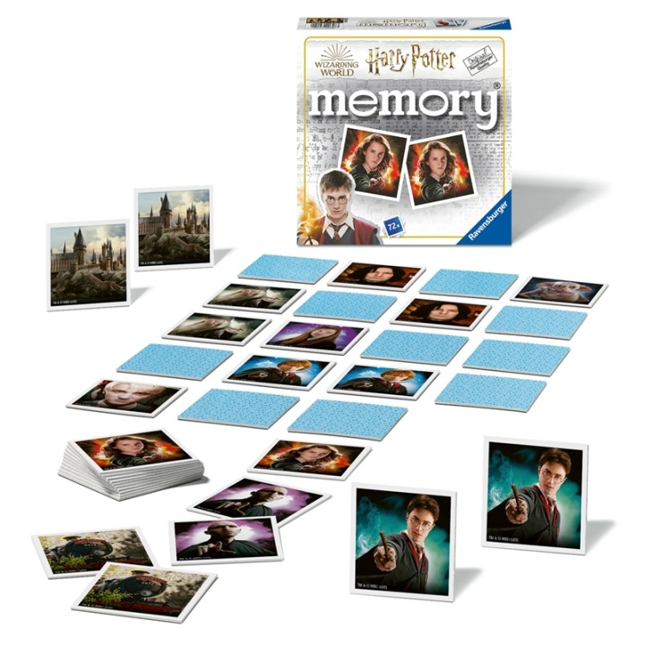 Ravensburger Harry Potter memory D/F/I/NL/E i gruppen LEGETØJ, BØRN & BABY / Spil / Brætspil hos TP E-commerce Nordic AB (A00974)