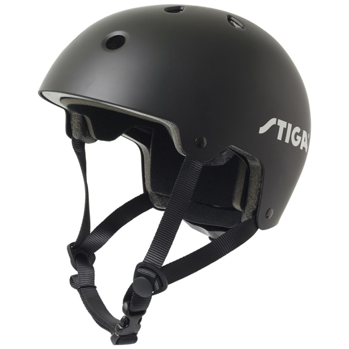 Stiga Helmet Street RS Black S i gruppen LEGETØJ, BØRN & BABY / Udeleg & Sport / Sport og spil hos TP E-commerce Nordic AB (A01050)