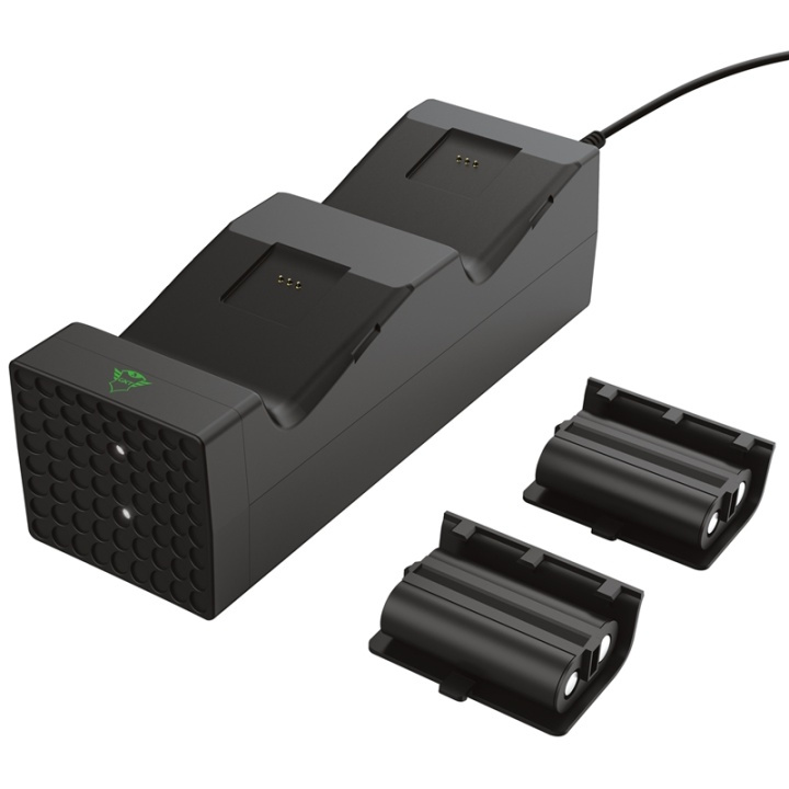 Trust GXT 250 Duo Charging Dock Xbox i gruppen HJEMMEELEKTRONIK / Spilkonsoller og tilbehør / Xbox Series X hos TP E-commerce Nordic AB (A01124)