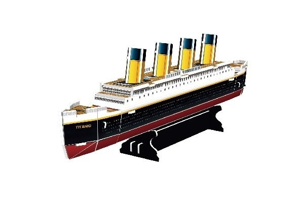 Revell 3D Puzzle RMS Titanic, length 29cm i gruppen SPORT, FRITID & HOBBY / Hobby / Puslespil hos TP E-commerce Nordic AB (A01153)