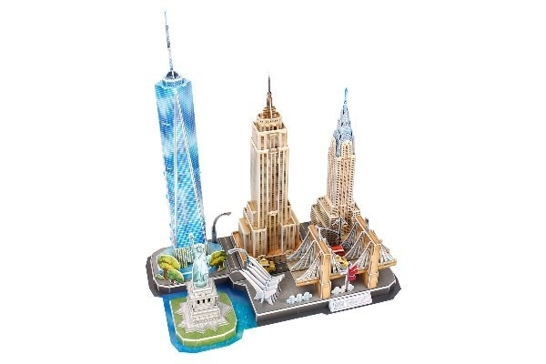 Revell 3D Puzzle New York Skyline i gruppen SPORT, FRITID & HOBBY / Hobby / Puslespil hos TP E-commerce Nordic AB (A01162)