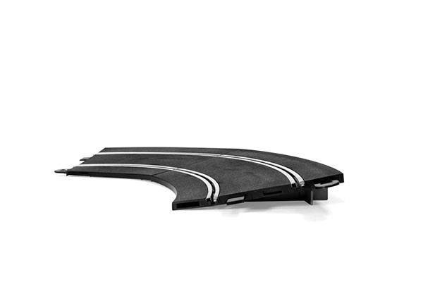 SCALEXTRIC Rad 2 Banked Curve 45° (2 per box) i gruppen LEGETØJ, BØRN & BABY / Radiostyrede / Bilbaner / Skinner hos TP E-commerce Nordic AB (A01345)