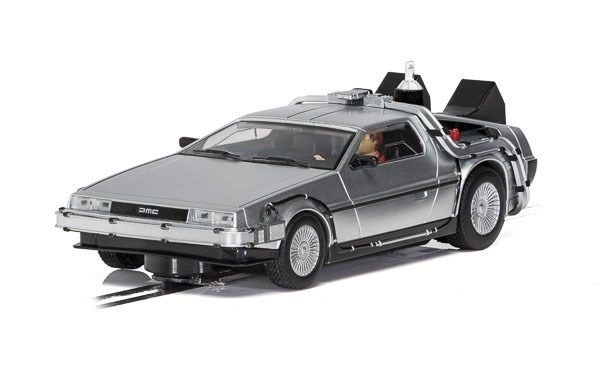 SCALEXTRIC DeLorean - \'Back to the Future 2\' i gruppen LEGETØJ, BØRN & BABY / Radiostyrede / Bilbaner / Bilar hos TP E-commerce Nordic AB (A01394)