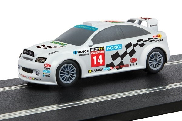 SCALEXTRIC Start Rally Car - \'Team Modified\' i gruppen LEGETØJ, BØRN & BABY / Radiostyrede / Bilbaner / Bilar hos TP E-commerce Nordic AB (A01430)