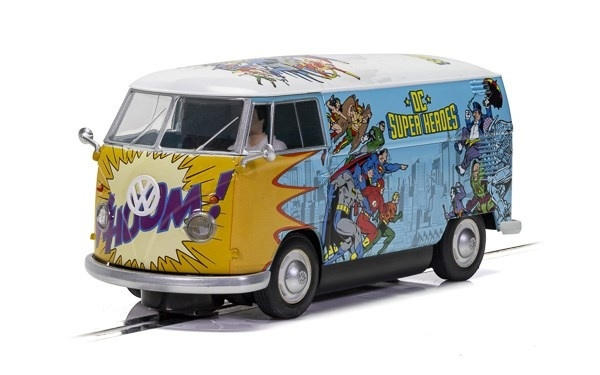 SCALEXTRIC VW Panel Van T1b - DC Comics i gruppen LEGETØJ, BØRN & BABY / Radiostyrede / Bilbaner / Bilar hos TP E-commerce Nordic AB (A01471)