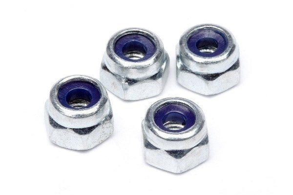 HPI Lock Nut M2.5 (4Pcs) i gruppen LEGETØJ, BØRN & BABY / Radiostyrede / Reservedele & Ekstra Tilbehør / HPI / Skruer / Befæstning / Møtrikker hos TP E-commerce Nordic AB (A01534)