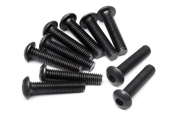 HPI Button Head Screw M3X14Mm (Hex Socket/10Pcs) i gruppen LEGETØJ, BØRN & BABY / Radiostyrede / Reservedele & Ekstra Tilbehør / HPI / Skruer / Befæstning / Skruer hos TP E-commerce Nordic AB (A01541)