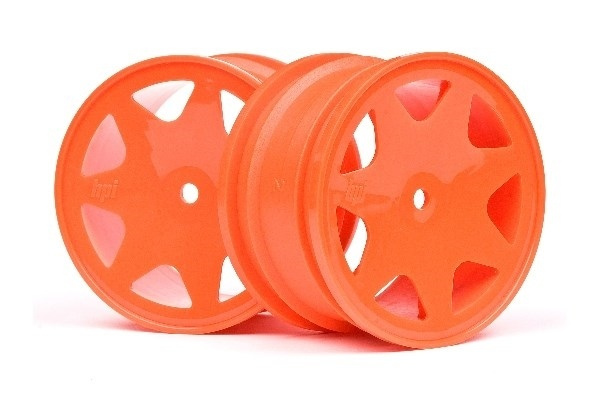 HPI Ultra 7 Wheels Orange 35Mm (2Pcs) i gruppen LEGETØJ, BØRN & BABY / Radiostyrede / Reservedele & Ekstra Tilbehør / HPI / Fælge / Offroad hos TP E-commerce Nordic AB (A01545)