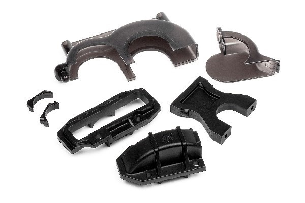 HPI Center Bulkhead/Spur Gear Cover Set i gruppen LEGETØJ, BØRN & BABY / Radiostyrede / Reservedele & Ekstra Tilbehør / HPI / Reservedele & Tuning / Kabinet dele hos TP E-commerce Nordic AB (A01554)
