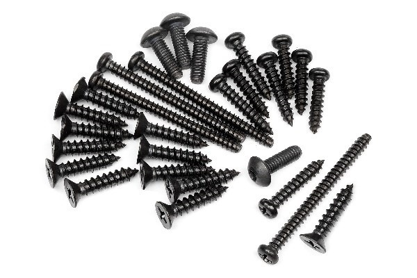 HPI Screw Set (28Pcs) i gruppen LEGETØJ, BØRN & BABY / Radiostyrede / Reservedele & Ekstra Tilbehør / HPI / Skruer / Befæstning / Skruer hos TP E-commerce Nordic AB (A01656)