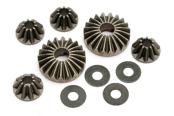 HPI Hard Differential Gear Set i gruppen LEGETØJ, BØRN & BABY / Radiostyrede / Reservedele & Ekstra Tilbehør / HPI / Reservedele & Tuning / Drivliner hos TP E-commerce Nordic AB (A01681)