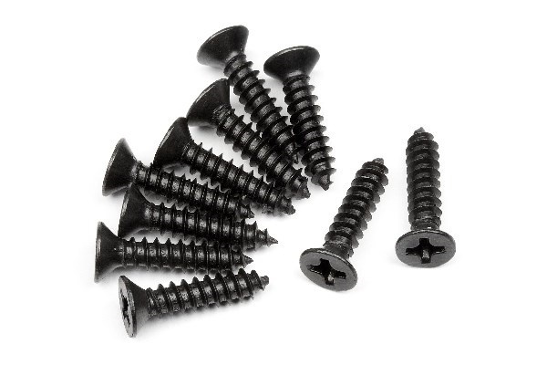 HPI Tp. Flat Head Screw M3*14Mm (10Pcs) i gruppen LEGETØJ, BØRN & BABY / Radiostyrede / Reservedele & Ekstra Tilbehør / HPI / Skruer / Befæstning / Skruer hos TP E-commerce Nordic AB (A01760)