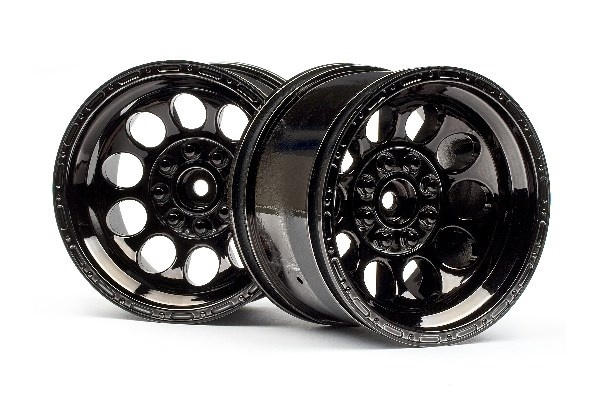 HPI Bullet St Wheels Black Chrome (Pr) i gruppen LEGETØJ, BØRN & BABY / Radiostyrede / Reservedele & Ekstra Tilbehør / HPI / Fælge / Offroad hos TP E-commerce Nordic AB (A01767)