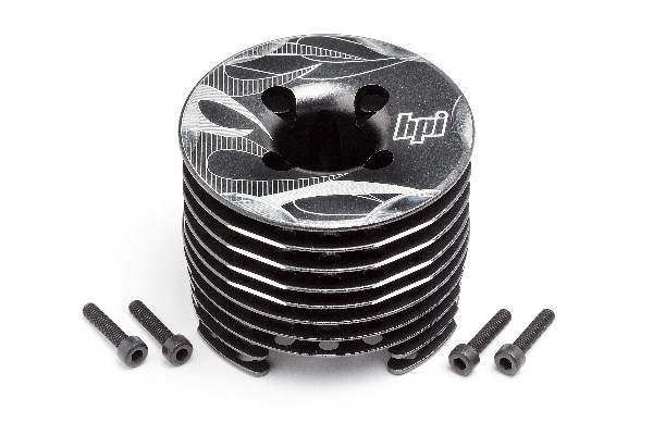 HPI Aluminium Heatsink Head Gunmetal (F3.5 Pro) i gruppen LEGETØJ, BØRN & BABY / Radiostyrede / Reservedele & Ekstra Tilbehør / HPI / Motorer / Nitro motore reservedele hos TP E-commerce Nordic AB (A01889)