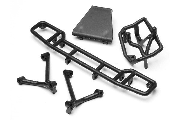 HPI Rear Skid Plate/Bumper Set i gruppen LEGETØJ, BØRN & BABY / Radiostyrede / Reservedele & Ekstra Tilbehør / HPI / Reservedele & Tuning / Kabinet dele hos TP E-commerce Nordic AB (A02048)