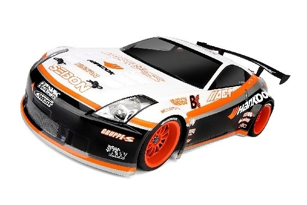 HPI Nissan 350Z Hankook Body (200Mm) i gruppen LEGETØJ, BØRN & BABY / Radiostyrede / Reservedele & Ekstra Tilbehør / HPI / Car Bodies og tilbehør / Onroad Body (Transparent) hos TP E-commerce Nordic AB (A02108)