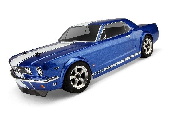 Ford 1966 Mustang Gt Coupe Body (200Mm) i gruppen LEGETØJ, BØRN & BABY / Radiostyrede / Reservedele & Ekstra Tilbehør / HPI / Car Bodies og tilbehør / Onroad Body (Transparent) hos TP E-commerce Nordic AB (A02133)