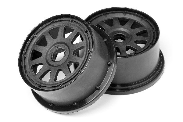 HPI Tr-10 Wheel Black (120X65Mm/-10Mm Offset) i gruppen LEGETØJ, BØRN & BABY / Radiostyrede / Reservedele & Ekstra Tilbehør / HPI / Fælge / Offroad hos TP E-commerce Nordic AB (A02141)