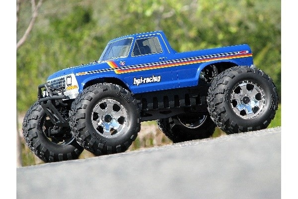 HPI 1979 Ford F-150 Body i gruppen LEGETØJ, BØRN & BABY / Radiostyrede / Reservedele & Ekstra Tilbehør / HPI / Car Bodies og tilbehør / Offroad Body (Transparent) hos TP E-commerce Nordic AB (A02150)