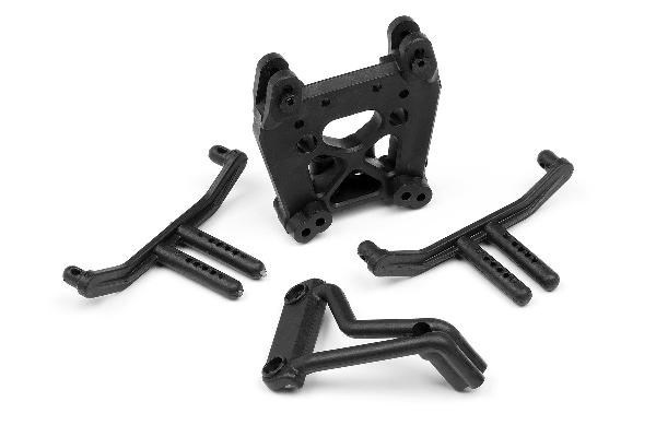 HPI Shock Tower/Body Mount/Roll Bar Set i gruppen LEGETØJ, BØRN & BABY / Radiostyrede / Reservedele & Ekstra Tilbehør / HPI / Reservedele & Tuning / Støddæmpere hos TP E-commerce Nordic AB (A02165)