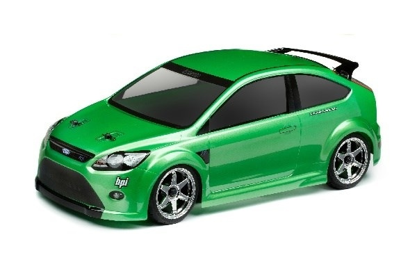 HPI Ford Focus Rs Body (200Mm) i gruppen LEGETØJ, BØRN & BABY / Radiostyrede / Reservedele & Ekstra Tilbehør / HPI / Car Bodies og tilbehør / Onroad Body (Transparent) hos TP E-commerce Nordic AB (A02168)