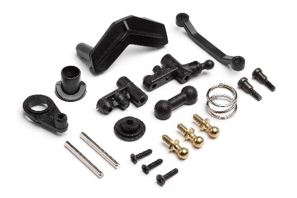 HPI Steering Servo Mount/Servo Saver Set i gruppen LEGETØJ, BØRN & BABY / Radiostyrede / Reservedele & Ekstra Tilbehør / HPI / Reservedele & Tuning / Støddæmpere hos TP E-commerce Nordic AB (A02180)