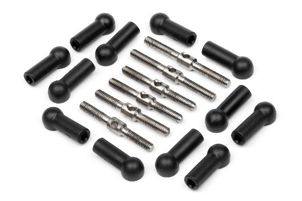 HPI Adjustable Turnbuckle Set (Recon) i gruppen LEGETØJ, BØRN & BABY / Radiostyrede / Reservedele & Ekstra Tilbehør / HPI / Reservedele & Tuning / Støddæmpere hos TP E-commerce Nordic AB (A02184)