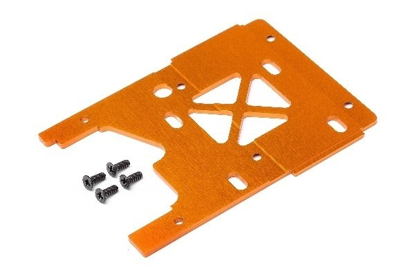 HPI Engine Plate 2.5Mm (7075/Orange) i gruppen LEGETØJ, BØRN & BABY / Radiostyrede / Reservedele & Ekstra Tilbehør / HPI / Reservedele & Tuning / Kabinet dele hos TP E-commerce Nordic AB (A02212)