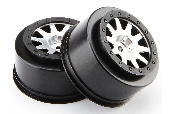 HPI Mk.10 V2 Wheel Matt Chrome (4.5Mm Offset/2Pcs) i gruppen LEGETØJ, BØRN & BABY / Radiostyrede / Reservedele & Ekstra Tilbehør / HPI / Fælge / Offroad hos TP E-commerce Nordic AB (A02221)