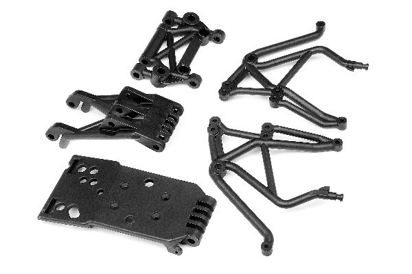 HPI Rear Skid Plate Set i gruppen LEGETØJ, BØRN & BABY / Radiostyrede / Reservedele & Ekstra Tilbehør / HPI / Reservedele & Tuning / Kabinet dele hos TP E-commerce Nordic AB (A02231)