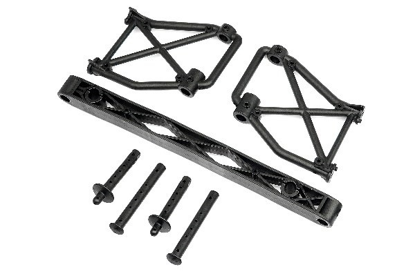 HPI Side Body Mount Set i gruppen LEGETØJ, BØRN & BABY / Radiostyrede / Reservedele & Ekstra Tilbehør / HPI / Reservedele & Tuning / Kabinet dele hos TP E-commerce Nordic AB (A02234)