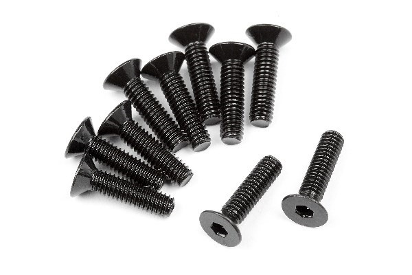 HPI Flat Head Screw M2.5X10Mm (Hex Socket/10Pcs) i gruppen LEGETØJ, BØRN & BABY / Radiostyrede / Reservedele & Ekstra Tilbehør / HPI / Skruer / Befæstning / Skruer hos TP E-commerce Nordic AB (A02297)