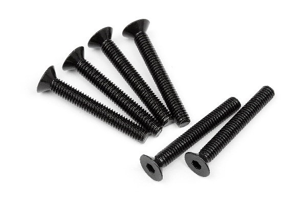 HPI Flat Head Screw M4X30Mm (Hex Socket/6Pcs) i gruppen LEGETØJ, BØRN & BABY / Radiostyrede / Reservedele & Ekstra Tilbehør / HPI / Skruer / Befæstning / Skruer hos TP E-commerce Nordic AB (A02377)