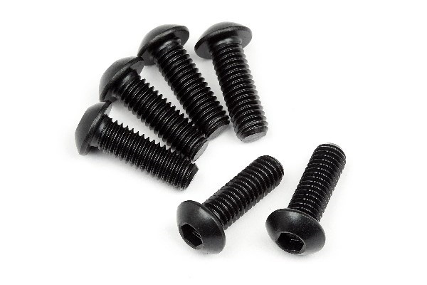 HPI Button Head Screw M6X18Mm (Hex Socket) (6Pcs) i gruppen LEGETØJ, BØRN & BABY / Radiostyrede / Reservedele & Ekstra Tilbehør / HPI / Skruer / Befæstning / Skruer hos TP E-commerce Nordic AB (A02412)