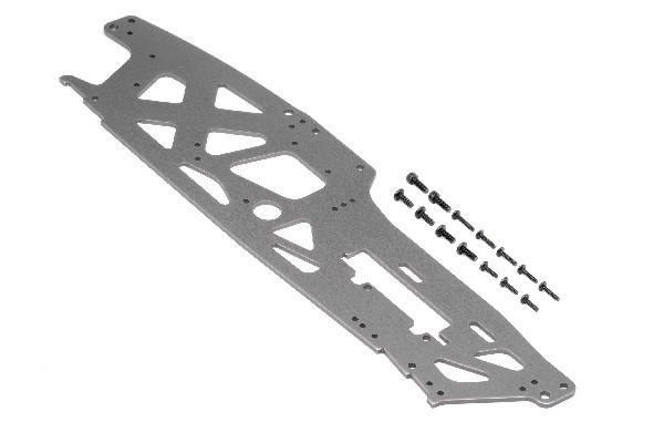 HPI Tvp Chassis (Left/Gray/3Mm) i gruppen LEGETØJ, BØRN & BABY / Radiostyrede / Reservedele & Ekstra Tilbehør / HPI / Reservedele & Tuning / Kabinet dele hos TP E-commerce Nordic AB (A02422)