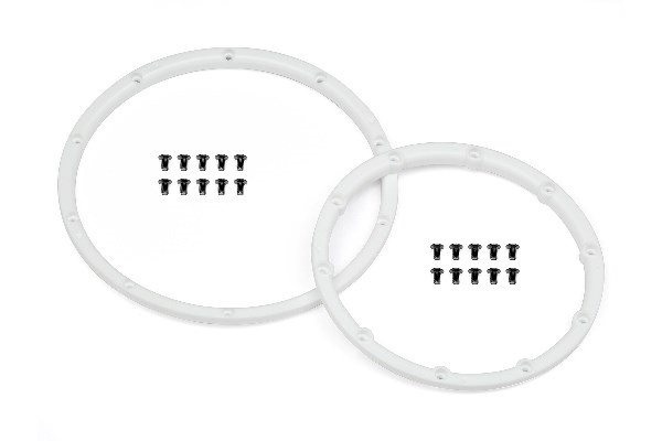 HPI Wheel Bead Lock Rings (White/For 2 Wheels) i gruppen LEGETØJ, BØRN & BABY / Radiostyrede / Reservedele & Ekstra Tilbehør / HPI / Fælge / Offroad hos TP E-commerce Nordic AB (A02484)