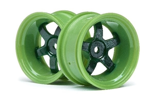 HPI Work Meister S1 Wheel Green (9Mm Offset/2Pcs) i gruppen LEGETØJ, BØRN & BABY / Radiostyrede / Reservedele & Ekstra Tilbehør / HPI / Fælge / Onroad hos TP E-commerce Nordic AB (A02497)