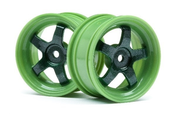 HPI Work Meister S1 Wheel Green 26Mm (0Mm Os/2Pcs) i gruppen LEGETØJ, BØRN & BABY / Radiostyrede / Reservedele & Ekstra Tilbehør / HPI / Fælge / Onroad hos TP E-commerce Nordic AB (A02553)