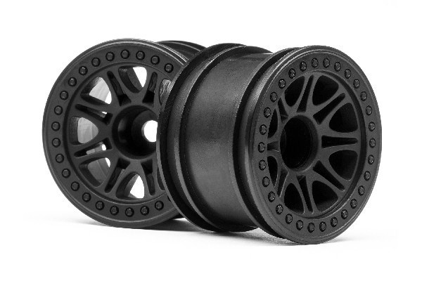 HPI Split 8 Truck Wheel (Black/2Pcs) i gruppen LEGETØJ, BØRN & BABY / Radiostyrede / Reservedele & Ekstra Tilbehør / HPI / Fælge / Offroad hos TP E-commerce Nordic AB (A02560)