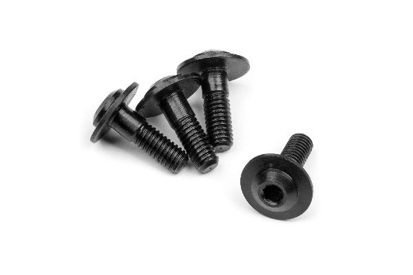 HPI Motor Screw M3X9Mm (4Pcs) i gruppen LEGETØJ, BØRN & BABY / Radiostyrede / Reservedele & Ekstra Tilbehør / HPI / Skruer / Befæstning / Skruer hos TP E-commerce Nordic AB (A02665)