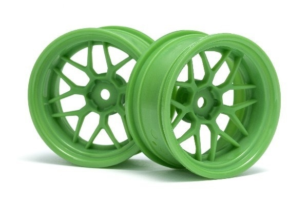 HPI Tech 7 Wheel Green 52X26X+9Mm Offset (2Pcs) i gruppen LEGETØJ, BØRN & BABY / Radiostyrede / Reservedele & Ekstra Tilbehør / HPI / Fælge / Onroad hos TP E-commerce Nordic AB (A02730)