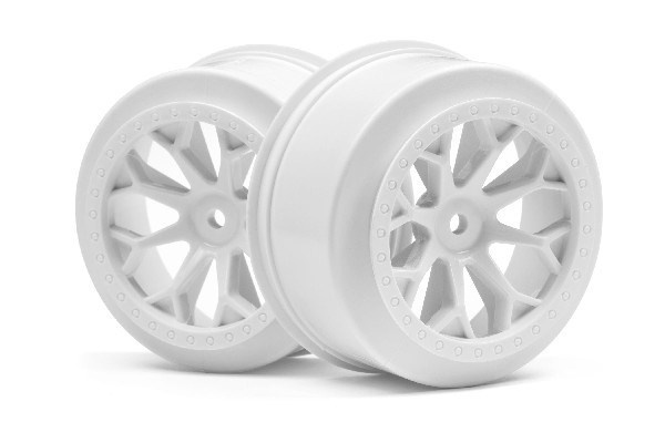 HPI 8-Shot Sc Wheel (White/2Pcs) i gruppen LEGETØJ, BØRN & BABY / Radiostyrede / Reservedele & Ekstra Tilbehør / HPI / Fælge / Offroad hos TP E-commerce Nordic AB (A02749)