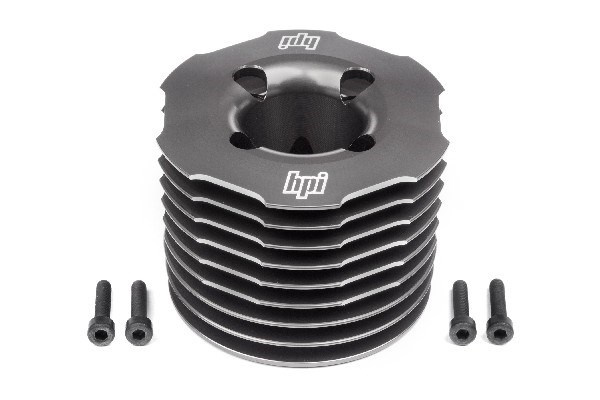 HPI Aluminum Heatsink Head (Gunmetal/F5.9) i gruppen LEGETØJ, BØRN & BABY / Radiostyrede / Reservedele & Ekstra Tilbehør / HPI / Motorer / Nitro motore reservedele hos TP E-commerce Nordic AB (A02822)