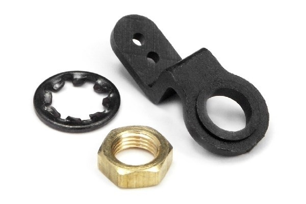 HPI Throttle Arm And Nut Set i gruppen LEGETØJ, BØRN & BABY / Radiostyrede / Reservedele & Ekstra Tilbehør / HPI / Motorer / Nitro motore reservedele hos TP E-commerce Nordic AB (A02913)