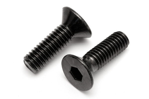 HPI Flat Head Screw M6X16Mm (2Pcs) i gruppen LEGETØJ, BØRN & BABY / Radiostyrede / Reservedele & Ekstra Tilbehør / HPI / Motorer / Reservedele til bensinmotorer hos TP E-commerce Nordic AB (A02961)