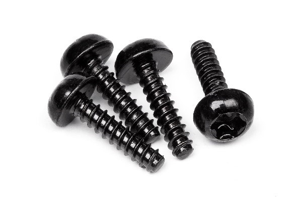 HPI Tp. Wide Button Head Screw M4X16Mm (4Pcs) i gruppen LEGETØJ, BØRN & BABY / Radiostyrede / Reservedele & Ekstra Tilbehør / HPI / Motorer / Reservedele til bensinmotorer hos TP E-commerce Nordic AB (A02994)