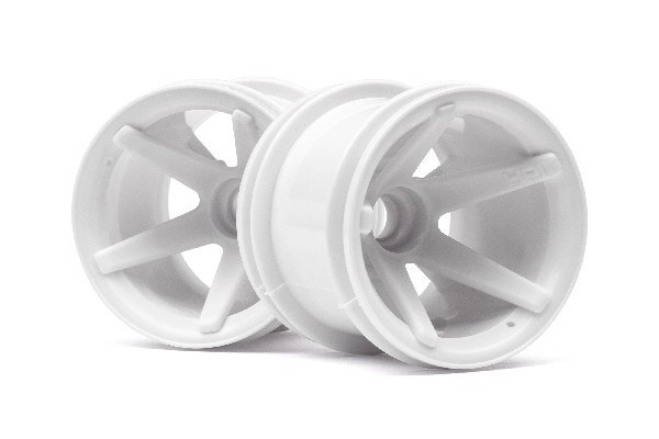 HPI Super Star Mt Wheels Front (White/2.2In/2Pcs) i gruppen LEGETØJ, BØRN & BABY / Radiostyrede / Reservedele & Ekstra Tilbehør / HPI / Fælge / Offroad hos TP E-commerce Nordic AB (A03024)