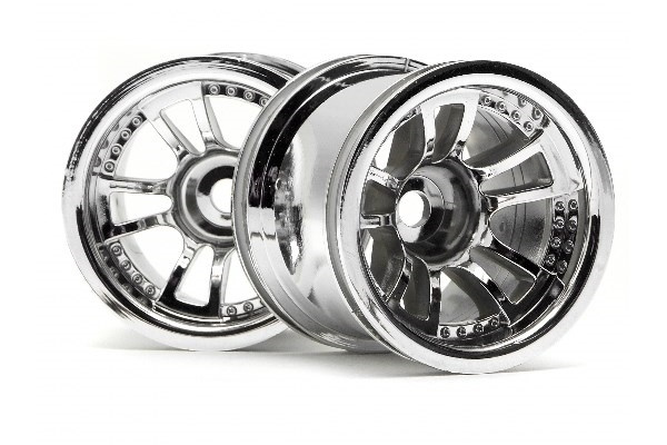 HPI Split 5 Truck Wheel (Chrome/2Pcs) i gruppen LEGETØJ, BØRN & BABY / Radiostyrede / Reservedele & Ekstra Tilbehør / HPI / Fælge / Offroad hos TP E-commerce Nordic AB (A03032)