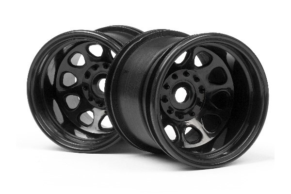 HPI Classic King Wheel Black (2.2In/2Pcs) i gruppen LEGETØJ, BØRN & BABY / Radiostyrede / Reservedele & Ekstra Tilbehør / HPI / Fælge / Offroad hos TP E-commerce Nordic AB (A03033)